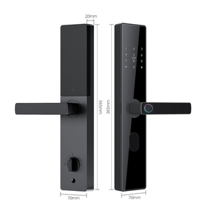 Serratura Intelligente Tuya 3-in-1 in Lega di Alluminio di Alta Qualità per Case e Appartamenti, Modalità di Sblocco con Impronta Digitale e NFC, Controllo Remoto Tramite App - Product Image 5