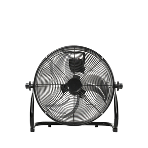 Ventilador de Piso de Tambor con Motor de Cable de Cobre de Alta Calidad de 20 Pulgadas, 3 Aspas de Aluminio, para Uso Doméstico, en Almacenes y Líneas de Ensamblaje, Fabricado en Metal - Product Image 2
