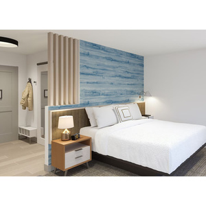 Meubles de chambre d'hôtel de luxe écologiques en chêne massif modernes de la marque TownePlace Suites Marriot <span class=keywords><strong>Hyman</strong></span>, fabriqués en Chine, en promotion - Product Image 1