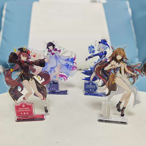 ชุดฟิกเกอร์อะคริลิค 4 ชิ้น/เซ็ต ตัวละครจากเกม Furina Focalors ได้แก่ ยี ซุงกวง โคลัมบินา ไฮโปเซลเนีย คูตาร์ มูนเมเดน ดัมเซลเลตต์ หูเถา - Product Image 2