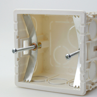 Outil de réparation pour boîtier de jonction de type 86 (version cassette) - Clip de support, vis et outil à griffes pour interrupteur mural de type 86