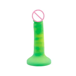 Adulto sexo personalizado sexo produto fábrica realista 6.5 ''pequenas cores suaves dildos brinquedos para as mulheres