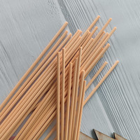 Bâtonnets diffuseurs de parfum en rotin et bambou pour huiles essentielles, prix de gros, tiges en fibre pour aromathérapie