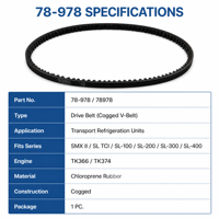 Vente en gros TK 78-978 78978 Accessoires de réfrigération et d'échange thermique de haute qualité