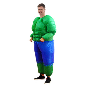 Figura de dibujos animados del <span class=keywords><strong>Hulk</strong></span> para Halloween con disfraz de una pieza para espectáculos de baile - atuendo de cosplay de anime - Product Image 5
