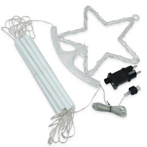 Guirnalda Decorativa de Halloween de Alta Calidad con Luces LED, Decoración para Colgar en la Puerta para Fiestas del Festival de los Fantasmas - Product Image 1