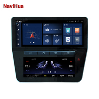 NaviHua 1920*720 12.3 pouces lecteur DVD de voiture Navigation système Android autoradio stéréo avec contrôle AC pour Maserati Gran Turismo