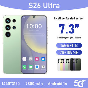 2025 <span class=keywords><strong>S26</strong></span>สมาร์ทโฟนอัลตร้า OCTA-core MTK แรม16GB + 1TB รอม48MP กล้องคู่7.3 "HD AMOLED LTE 8000mAh - Product Image 4