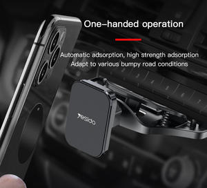 Support de téléphone portable intelligent magnétique Portable C92 360 Angle réglable fente pour <span class=keywords><strong>CD</strong></span> support de téléphone portable de <span class=keywords><strong>voiture</strong></span> - Product Image 4