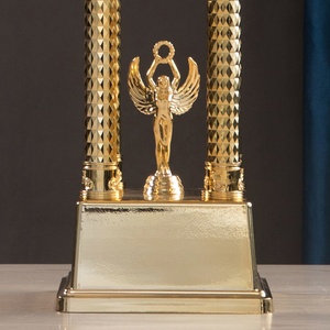 Thiết kế mới tùy ChỉNh Nóng bán vàng cơ sở nhựa Trophy cup sz04 Kích thước S - Product Image 6