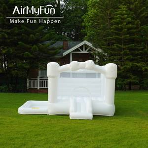 Château gonflable pour enfants AirMyFun, blanc, pour mariage, pour la maison et la <span class=keywords><strong>location</strong></span> commerciale - Product Image 1