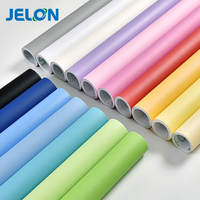 Papel de parede 3d decorativo para casa, adesivos para crianças, papel de parede autoadesivo, cor sólida, papel de parede de quarto preto, decoração