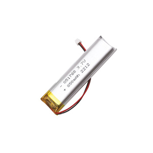 Baterai Lithium Ion Polymer 851768 3.7V 850mAh yang Dapat Disesuaikan, Baterai Lipo Isi Ulang - Product Image 3