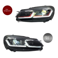 Kit de modification des phares Golf 6 avec feux LED avant, feux de jour, feux arrière 12V 09-13 pour Golf 6