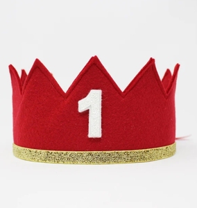 Sombreros coloridos de decoración para niños "Venta caliente Diy Fiesta de cumpleaños personalizada Tela de fieltro Corona Sombreros Gorras - Product Image 5