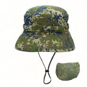 Sombrero de Pesca Tipo Boonie de Camuflaje para Exteriores, Personalizado al por Mayor, OEM, Unisex, de Pelo Sintético y Poliéster - Product Image 3