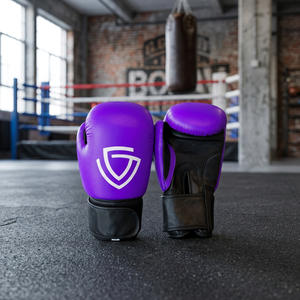 Guantes de Boxeo Profesionales de Alta Calidad Personalizables de Cuero Sintético Transpirable que Absorbe la Humedad para Cierre Personalizado - Product Image 3