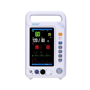 Moniteur ECG portable multiparamètres Yongkang PM-8000A avec alimentation par batterie pour usage hospitalier et domestique - Product Image 2