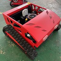 Tondeuse à gazon robotisée avec navigation GPS, capacité de franchissement de pentes raides, programmation automatique