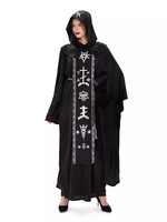 Costume de Jeu de Rôle Prêtre Catholique Médiéval pour Hommes, Horreur, Pasteur, Moine, Sorcier, Cosplay, Halloween, Carnaval, Fête, Déguisement Fantaisie pour Femmes
