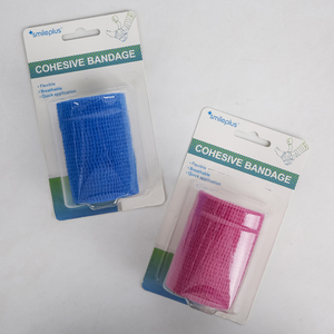 12 rollos de cinta autoadhesiva para veterinarios atléticos, vendaje médico cohesivo elástico para lesiones deportivas, suministro sanitario - Product Image 1