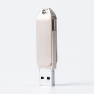 Usb kapasitas besar 256g logam berputar 128g USB kecepatan tinggi 64G komputer ponsel USB Flash Drive - Product Image 5