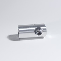 Mecanizado CNC Personalizado para el Tapón Trasero de Aluminio con Procesos Combinados de Torneado y Fresado