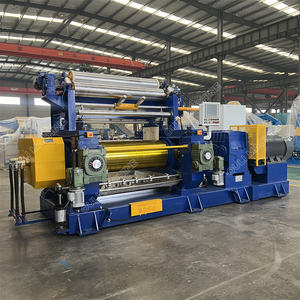 Máquina mezcladora de compuesto de goma de ajuste automático NIP Two Roll Mill, <span class=keywords><strong>cambiador</strong></span> de frecuencia/convertidor maquinaria de producto relacionado con <span class=keywords><strong>silicona</strong></span> - Product Image 2