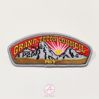 2026 Patch brodé personnalisé avec photo de paysage et motifs attrayants pour casquette de camionneur, cadeau, avec support thermocollant