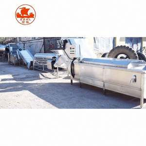 Limpieza automática de pies de pollo, máquina cortadora peladora blanqueadora, línea de procesamiento, máquina de eliminación de plumas de pollo - Product Image 3