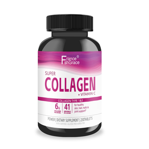 Integratore di collagene <span class=keywords><strong>con</strong></span> <span class=keywords><strong>vitamina</strong></span> <span class=keywords><strong>C</strong></span> e biotina per gli uomini e le donne antiossidanti e sostenere la pelle capelli unghie salute collagene <span class=keywords><strong>compresse</strong></span> - Product Image 5