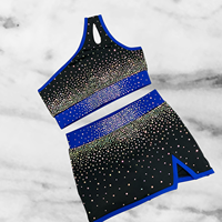 Ensemble d'entraînement de cheerleading personnalisé en gros pour filles et jeunes – Tenue de sport flexible pour la pratique du cheerleading