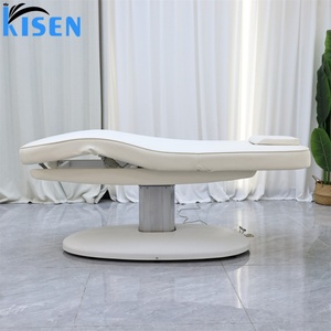 KISEN New Design Electric Massage Table Salon Furniture Clinic Facial Spa <b>Bed</b> Electric Beauty Massage <b>Bed</b> with 3 CE Motors - Product Image 5