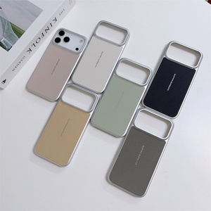 Custom logo Skin-feeling Magnetic <b>Stand</b> Tpu <b>Pc</b> Material Mobile Phone case for iphone 17 Pro 16 15 14 11 - Product Image 1