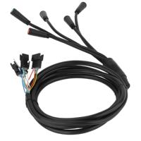 M8 mâle femelle câble étanche 2 ~ 8 noyaux pour BMW câble prise d'amarrage lumière LED contact cuivre pour capteur de véhicule électrique