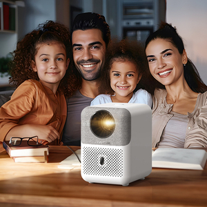 Projecteur Mini BYINTEK LOVE U4 <span class=keywords><strong>Pas</strong></span> <span class=keywords><strong>Cher</strong></span> 1920*1080 avec Plus de 20 Entrepôts Globaux, Design Artistique en <span class=keywords><strong>Tissu</strong></span> Anti-poussière, Portable, Projecteur 4K - Product Image 3