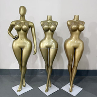 Mannequin BBL Femme Grande Taille en Fibre de Verre, Modèle Sans Tête, Taille L, Taille Fine, Poitrine et Fesses Généreuses, Corps Entier