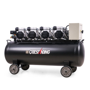 Compresor de Aire sin Aceite de 220V, Grado Industrial, Silencioso, para Pintura en Aerosol, Bomba de Aire de Alta Presión - Product Image 2