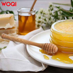 عصي عسل خشبية طويلة بمقبض صديقة للبيئة من WOQI، رائجة البيع بالجملة لهدايا حفلات الزفاف والمناسبات - Product Image 5