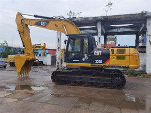 เครื่องจักรก่อสร้างสำหรับงานขุดดินขนาดใหญ่ 33.75 ตัน รุ่น CAT 330D ไฮดรอลิก คัลเลอร์เอ็กซ์คาเวเตอร์มือสองสำหรับการส่งออกการค้าต่างประเทศ - Product Image 4