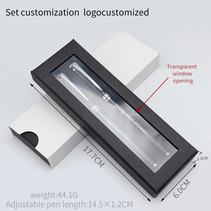 SEAPEN 럭셔리 비즈니스 스타일 펜 케이스 투명 보이는 창 선물 상자 수 맞춤형 로고 - Product Image 3