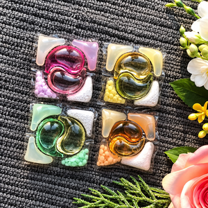 Capsules de lessive 6 en 1, parfum floral, soin des couleurs, adoucissant pour linge, pour lave-linge automatique - Product Image 3