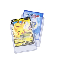 Bestseller 3 "X 4" Top loader Semi-Rigid Card Penny Sleeves Bundle für den Handel von Sport karten