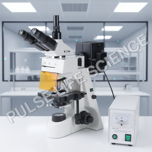 Microscopio Fluorescente PULSE LIFE SCIENCE Epi con Enfoque Automático, Calibración Manual, Clasificación IP65, Ajuste Dióptrico de 12d, Cámara 0.8X-5X - Product Image 3