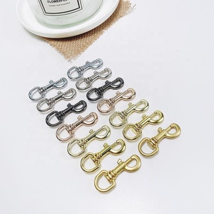 Clip à déclenchement pivotant en alliage de zinc robuste de qualité supérieure fabriqué en usine, <span class=keywords><strong>pour</strong></span> sac, laisse <span class=keywords><strong>pour</strong></span> animaux de compagnie, sangle, collier, porte-clés, petit modèle - Product Image 2