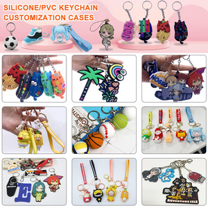 Porte-clés personnalisé en PVC souple promotionnel, porte-clés en forme de gant de boxe, porte-clés avec logo personnalisé, mini porte-clés en forme de gants de boxe - Product Image 3