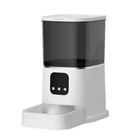 Distributeur automatique intelligent de nourriture pour animaux de compagnie, chat et chien, en plastique moderne, programmable, minuterie, 1 à 10 repas/jour, double alimentation