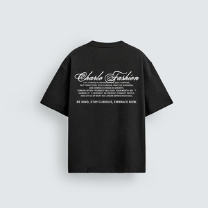 Camisetas Casuales <span class=keywords><strong>de</strong></span> Algodón para Hombre con Logotipo Personalizado, Estilo Boxy, Fabricante <span class=keywords><strong>de</strong></span> Camisetas Gráficas Estampadas <span class=keywords><strong>de</strong></span> Alta Calidad para Hombre - Product Image 3