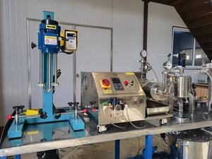 실험실 사용 수평 나노 샌드 밀 기계 연삭기 실험실 스케일 나노 진주 밀 수평 샌드 밀 - Product Image 2