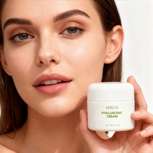 <span class=keywords><strong>Crema</strong></span> Hidratante <span class=keywords><strong>Facial</strong></span> con Ácido Hialurónico y Escualano, Complejo Rejuvenecedor Antiarrugas que Refuerza la Barrera Cutánea, con Ceramidas - Product Image 2